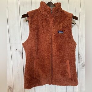 Patagonia Women's Los Gatos Zip Up Fleece Vest Century Pink Size Large